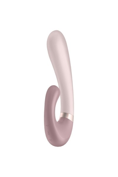 Vibratore rabbit con app e funzione calore Heat Wave rosa