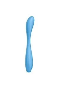 Vibratore punto G con app G Spot Flex 4+ azzurro