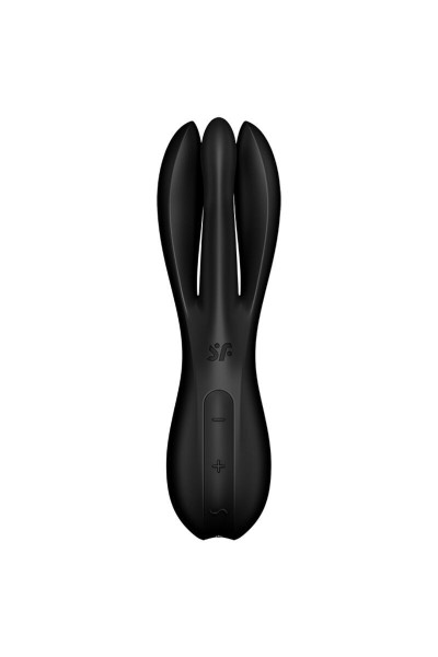 Stimolatore vaginale Threesome 2 nero