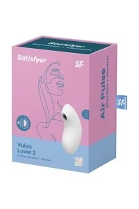 Succhia clitoride Vulva Lover 2 bianco