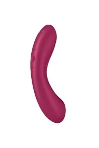 Vibratore punto G e succhia clitoride Trinity 1 rosso