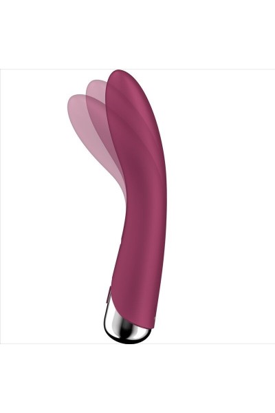 Vibratore punto G rotante Spinning 1 rosso