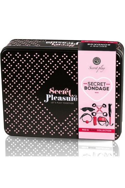 Kit Secret Bondage rosa 6 pz.