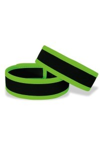 Bracciali in velcro fosforescenti Armbands