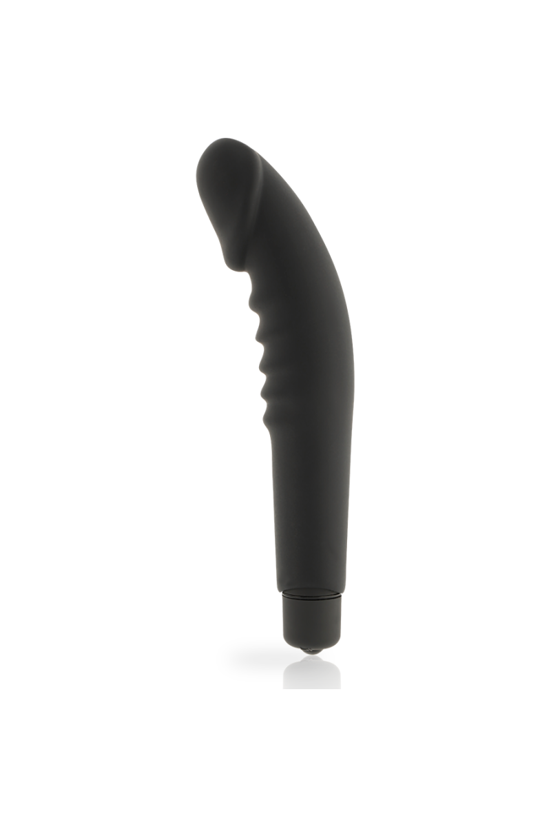 Vibratore classico nero 15,8 cm