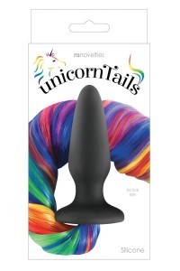 Plug anale Unicorn Tails Rainbow