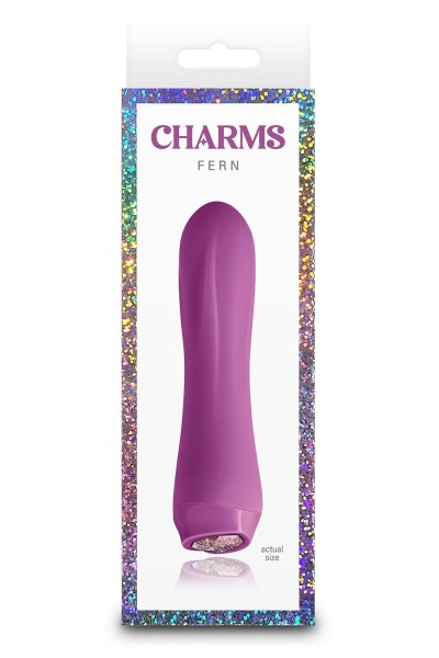 Stimolatore vaginale Charms Fern viola