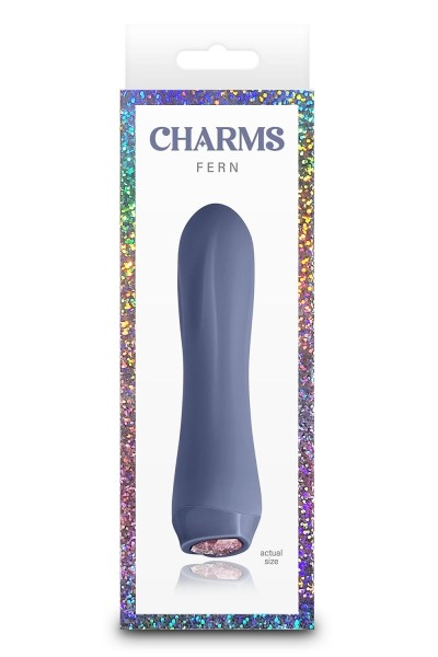 Stimolatore vaginale Charms Fern grigio