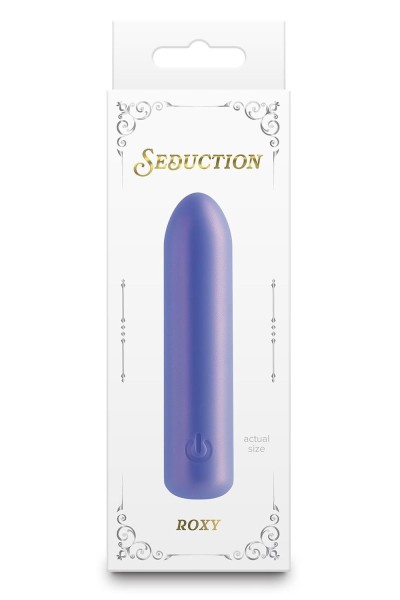 Mini vibratore Seduction Roxi blu