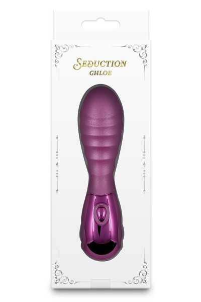 Stimolatore intimo Seduction Chloe rosa metallizzato