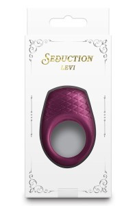 Anello vibrante Seduction Levi borgogna