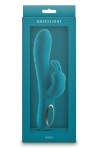 Vibratore rabbit Obsessions Hera blu