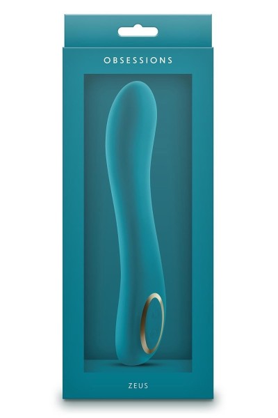 Vibratore punto G Obsession Zeus blu