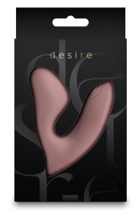 Stimolatore vaginale clitorideo Demure rosa