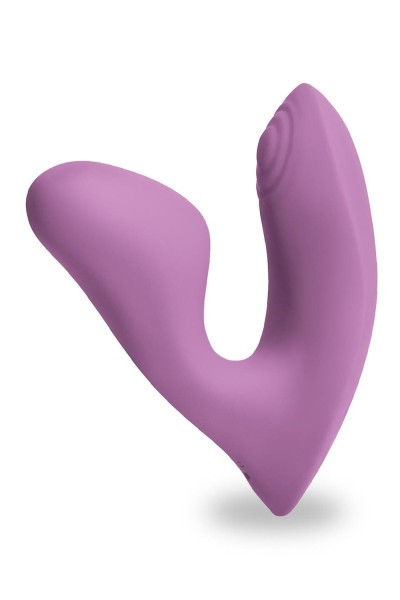 Stimolatore vaginale clitorideo Desire Demure viola