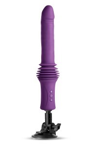 Vibratore con spinta e supporto Inya Super Stroker viola