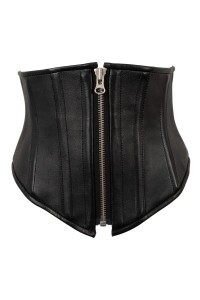 Corsetto stringivita in pelle