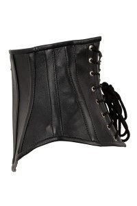 Corsetto stringivita in pelle