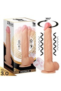 Vibratore realistico telecomandato rotante Magnus 3.0