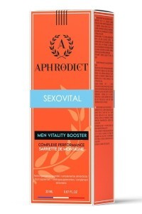 Stimolante sessuale per uomo Aphrodict Sexovital 20 ml