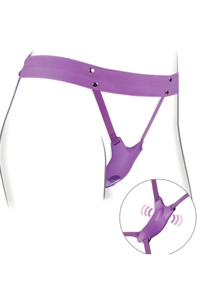 Imbracatura con stimolatore vaginale Ultimate Butterfly Strap-On