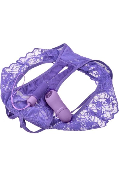 Slip vibranti Crotchless Panty Trill-Her