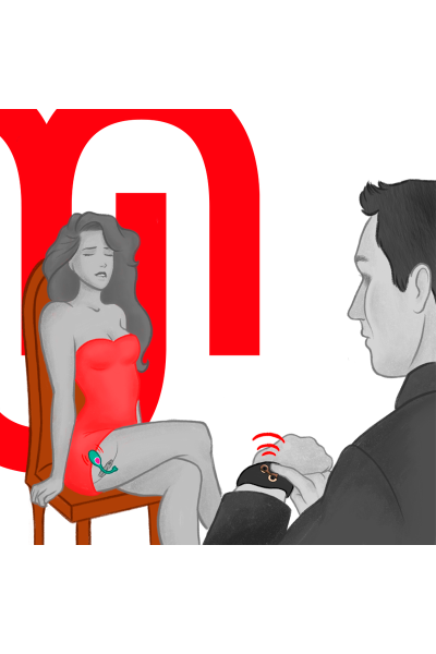 Telecomando ad orologio per sex toys wireless - Watchme