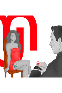 Telecomando ad orologio per sex toys wireless - Watchme