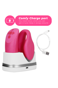 Vibratore per coppia Chorus rosa