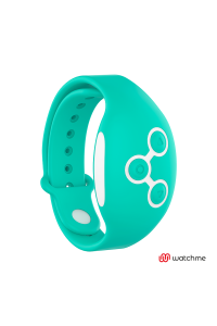 Uovo vibrante azzurro con tecnologia Watchme