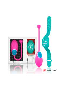 Uovo vibrante fucsia con tecnologia Watchme con telecomando acqua