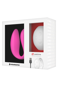 Vibratore Per Coppia Fucsia Con Tecnologia Watchme