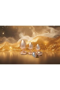 Plug anale Pearl Gold small