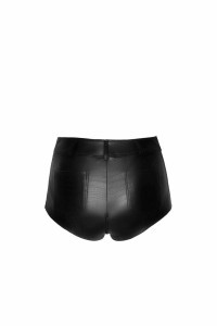 Shorts wetlook effetto coccodrillo