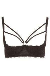 Reggiseno carioca con stringhe decorative