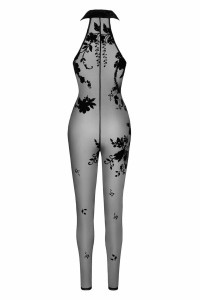 Catsuit in maglia floccata F315 Ego