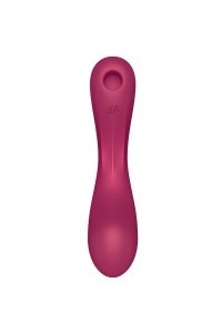 Vibratore punto G e succhia clitoride Trinity 1 rosso