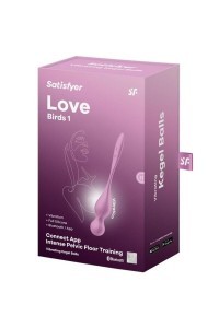 Palline vaginali vibranti Love Bird rosa