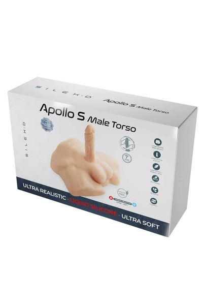 Torso basso maschile con dildo intercambiabile Apollo L