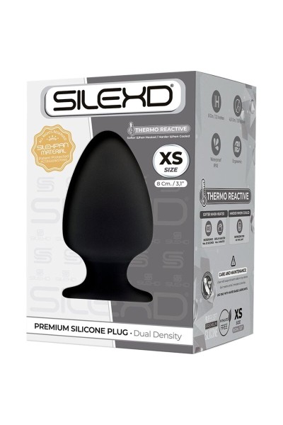 Plug anale in silicone termoreattivo mod.1