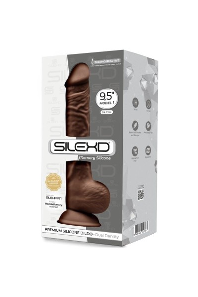 Dildo realistico termoreattivo 24 cm mod.1