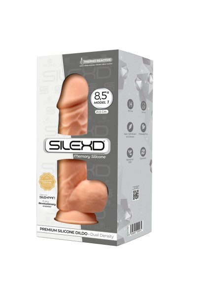 Dildo realistico termoreattivo 21,5 cm mod.1