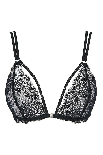 Reggiseno bralette nero V-10091