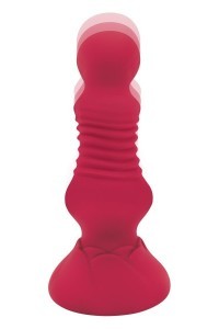 Vibratore anale con spinta Thrusting Rosebud