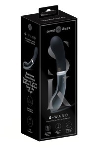 Vibratore silicone e vetro G-Wand