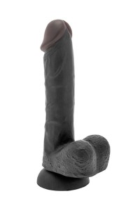 Dildo realistico Don Jon nero 16.5 cm