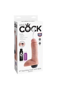 Dildo realistico eiaculante con testicoli 20,3 cm