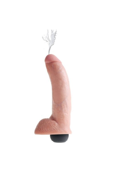 Dildo realistico eiaculante con testicoli 22,8 cm