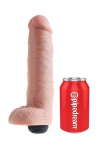 Dildo realistico eiaculante con testicoli 25,4 cm