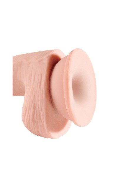 Dildo realistico Triple Density con testicoli 17 cm